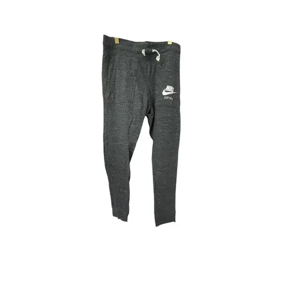 NIKE Hoodie + Joggers Set – Charcoal Gray, Red Stripe, Size Small, Athleisure - Picture 3 of 12